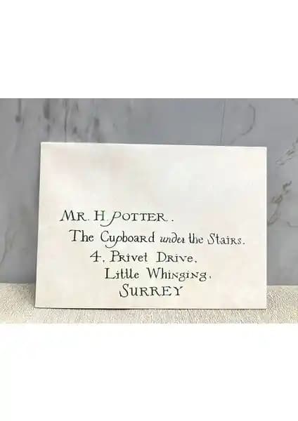 Harry Potter Davet Mektubu Seti 10'lu Büyüleyici ve Temalı Davetiyelerle Unutulmaz Anlar Yaratın