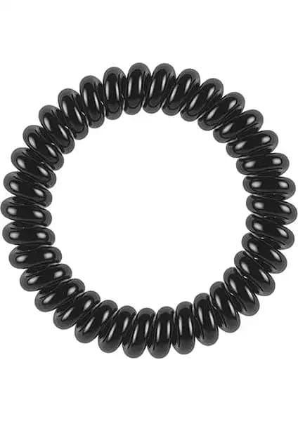 Invisibobble Slim True Black 3'lü Kadın Saç Tokası Şıklık ve Pratiklik Sunar