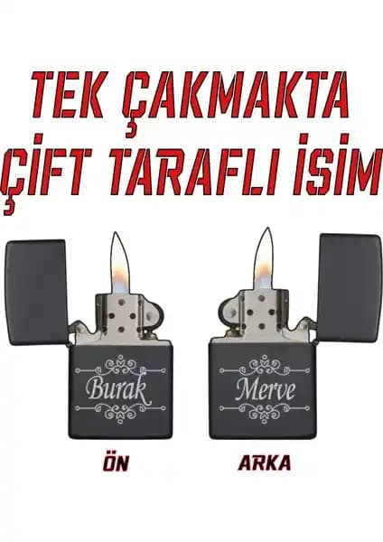 Kişiye Özel Metal Çakmak Benzersiz Tasarım ve Güvenli Kullanım Özellikleriyle