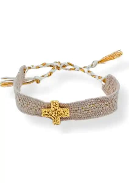 Lilyen Design Artı 22 Ayar Altın Kaplama Dokuma Kan Bileklik: Şık ve Sürdürülebilir Aksesuar