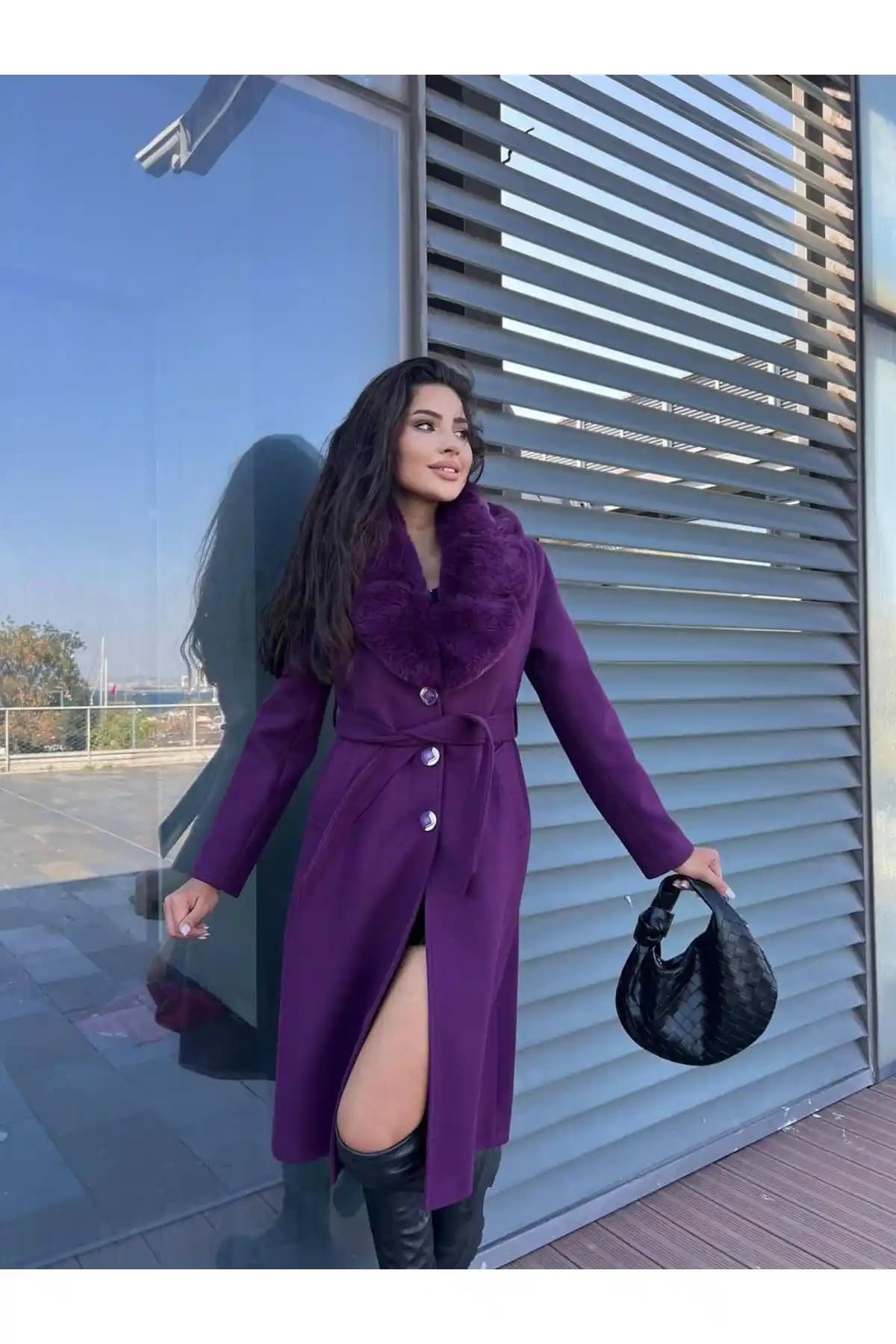 Mor kaban trendleri ve stil ipuçlarıyla şıklığınızı artırın