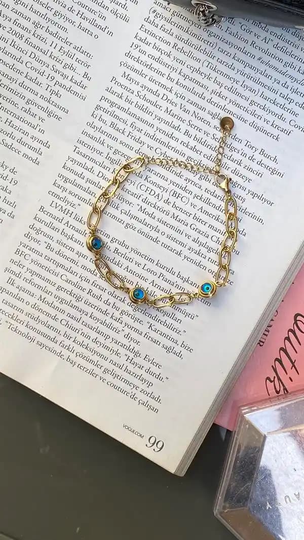 Nazar Boncuklu Çelik Bileklik: Dayanıklı ve Anlamlı Takı Trendleri 2023