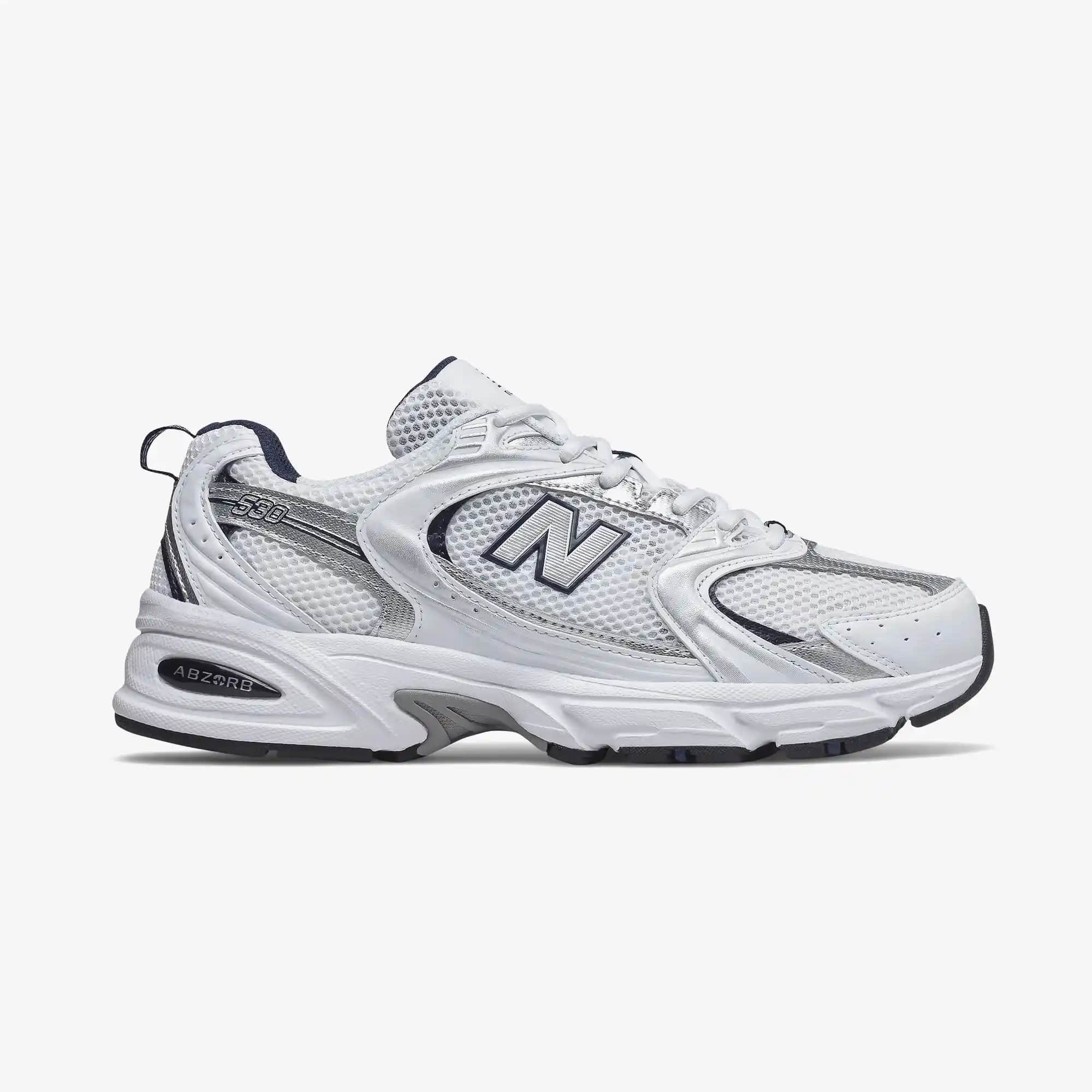 New Balance 530 Lifestyle Unisex Beyaz Spor Ayakkabı: Şıklık ve Konforun Buluşması
