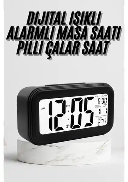 Ofis ve Ev İçin Modern Dijital Masa Saati Pratik ve Şık Tasarım ile Kullanıcı Dostu