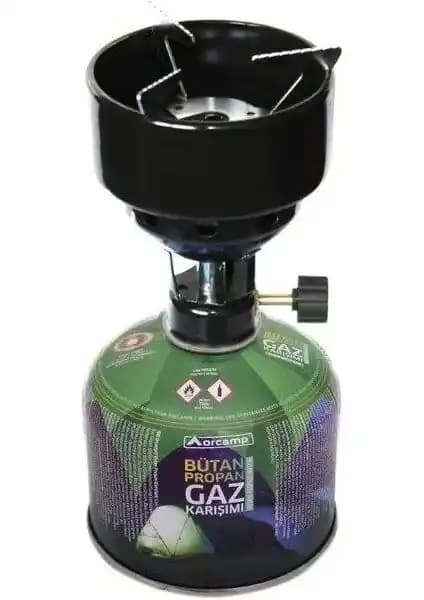 Orcamp NO-192-230 Siboplu Nargile OCAK+230GR Tüp: Dayanıklı ve Kullanışlı Nargile Aksesuarı