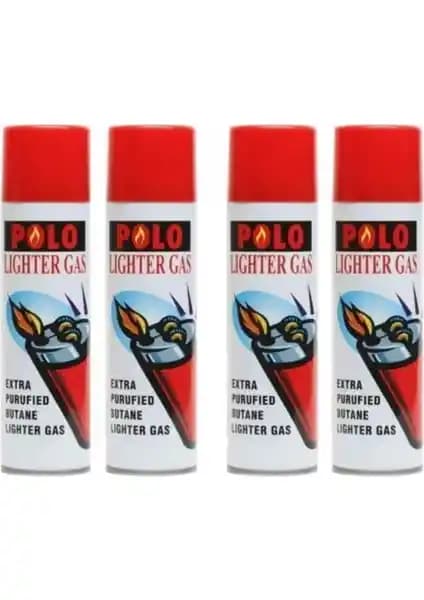 Polo Lighter Gas 270ML 4'lü Set Güvenli ve Pratik Ateşleme Çözümü