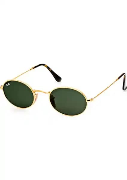 Ray-Ban RB3547N 001 Unisex Metal Çerçeveli Güneş Gözlüğü Modern Şıklık ve Konfor Sağlar