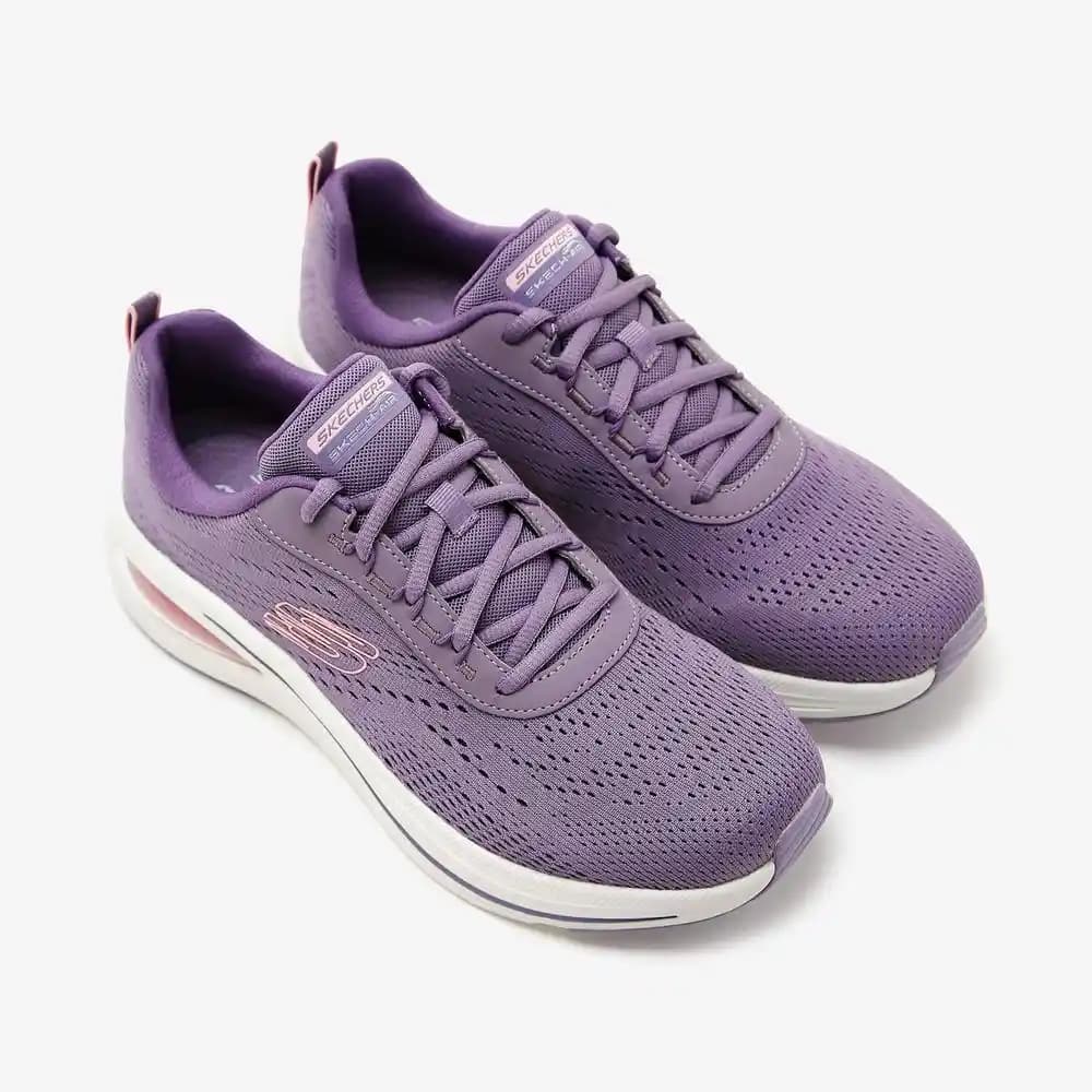 Skechers Kadın Mor Renkli Ayakkabılar: Şıklık ve Konforun Buluşması