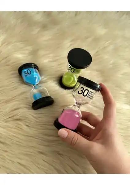 Snow Homs 30 Dakika Kum Saati Zarif ve Kullanışlı Zamanlayıcı Dekoratif Saat