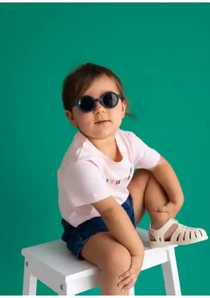 Soleda 0-12 Ay Bebek Güneş Gözlüğü Denim Blue Güvenli ve Şık Güneş Koruma Çözümü