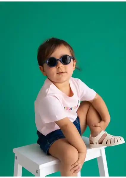 Soleda 0-12 Ay Bebek Güneş Gözlüğü Denim Blue Güvenli ve Şık Güneş Koruma Çözümü