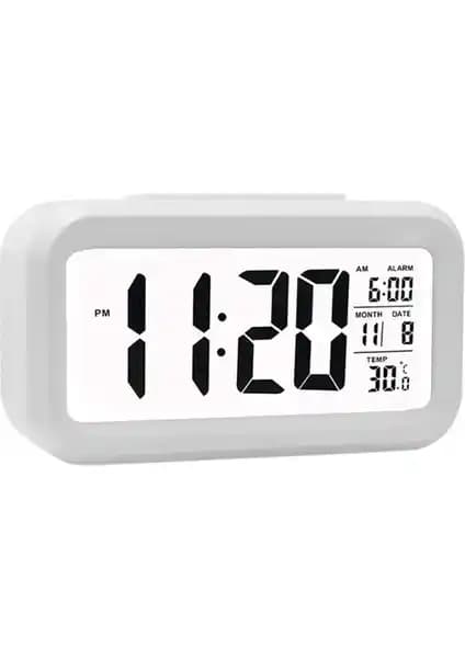 TYY Akıllı Dijital Masa Saati: Modern Tasarım ve Çok Fonksiyonlu Kullanım Özellikleri