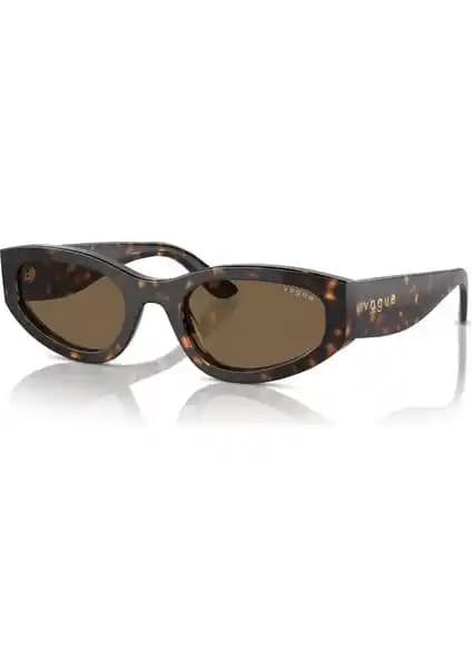 Vogue 5585-S W65673 54-0 Güneş Gözlüğü Şıklık ve Koruma Sunan Modern Tasarım