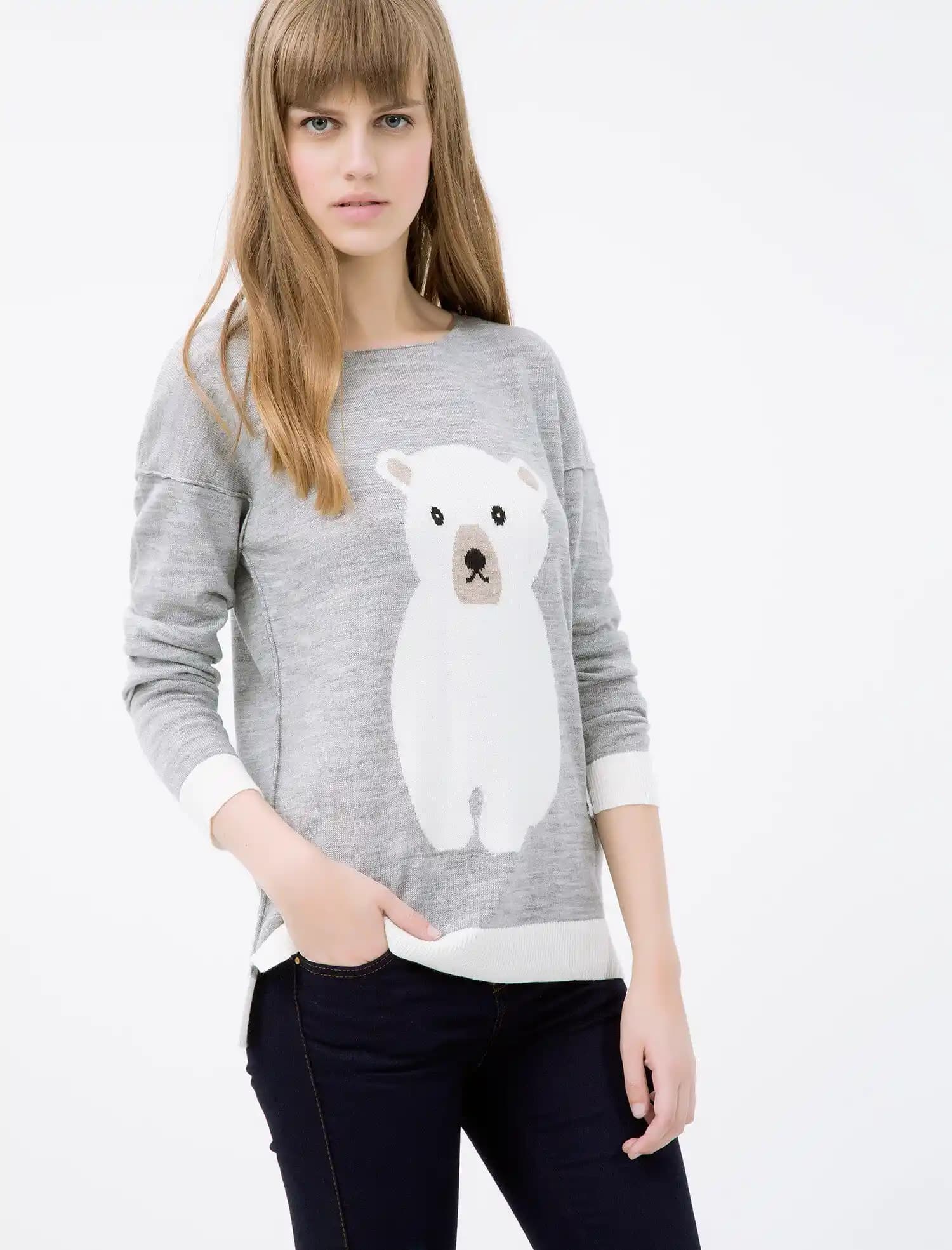 Ayı Desenli Kazaklar: Kış Modasında Trendler, Kombinasyon ve Stil İpuçları