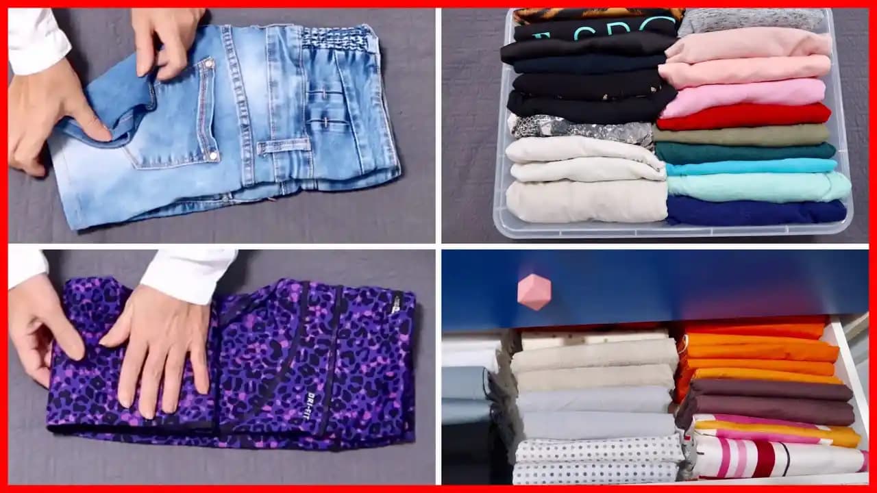 Az Yer Kaplayan Kıyafet Katlama Teknikleri ve Düzenli Yaşam İpuçları