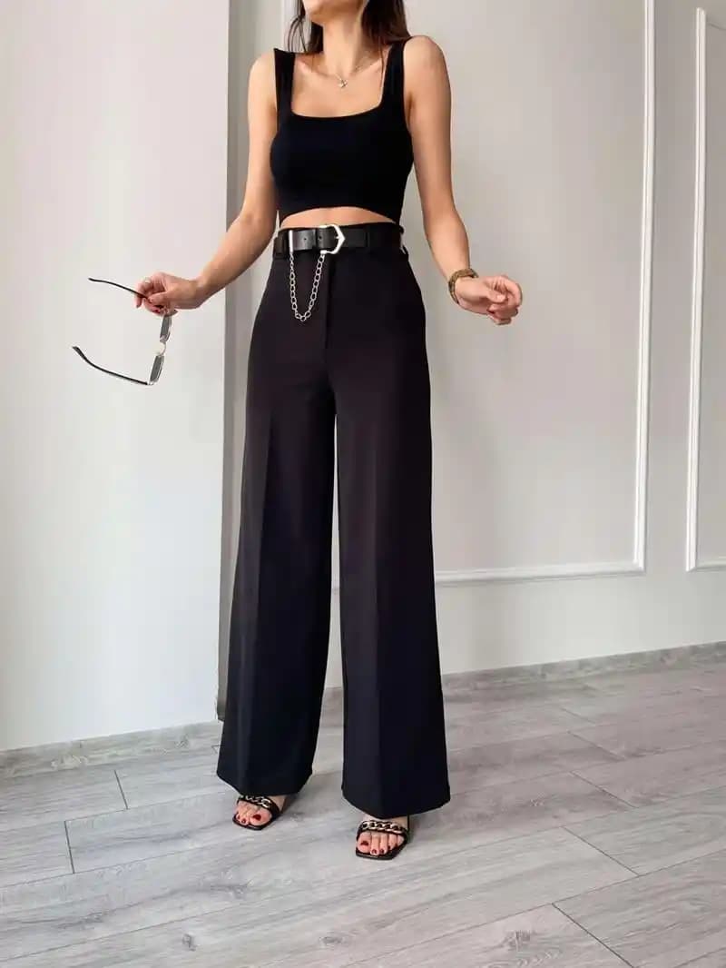 Bol Paça Pantolonlar Moda Dünyasında Rahatlık ve Şıklığın Temel Parçası