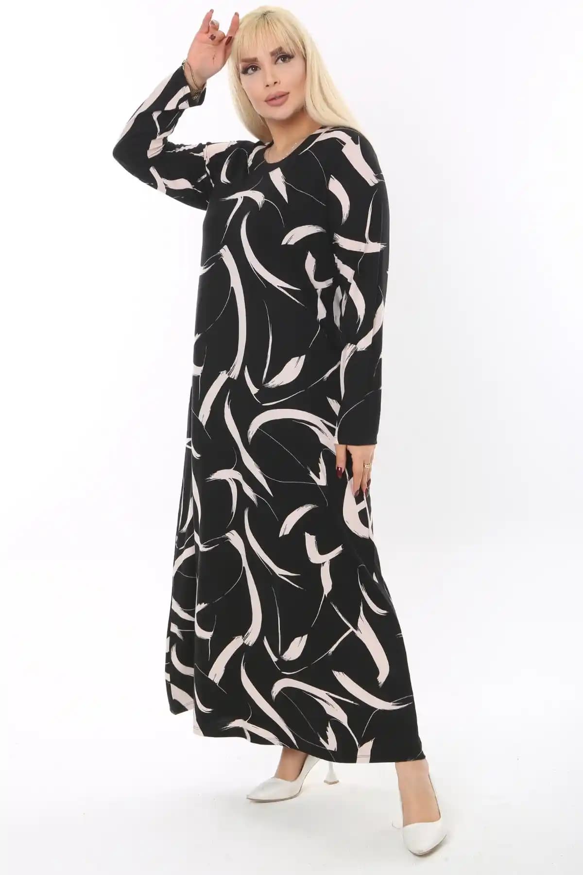 Büyük Beden Uzun Kollu Elbise Modelleri ve Stil İpuçları 2023