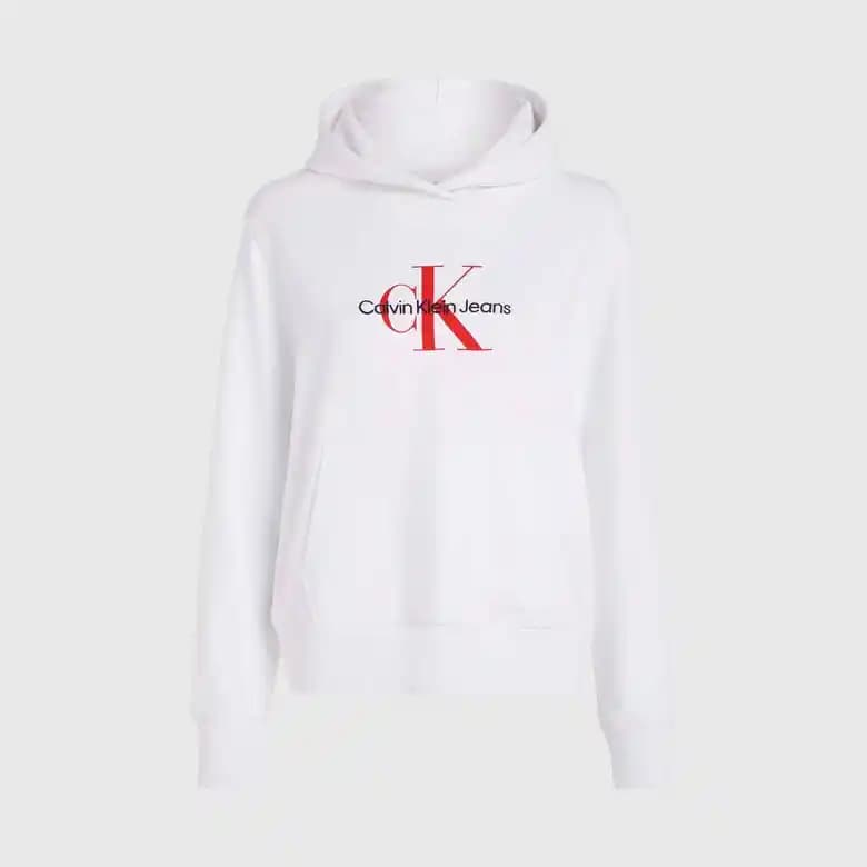 Calvin Klein Beyaz Sweatshirt Koleksiyonu: Modern ve Zamansız Moda Seçenekleri