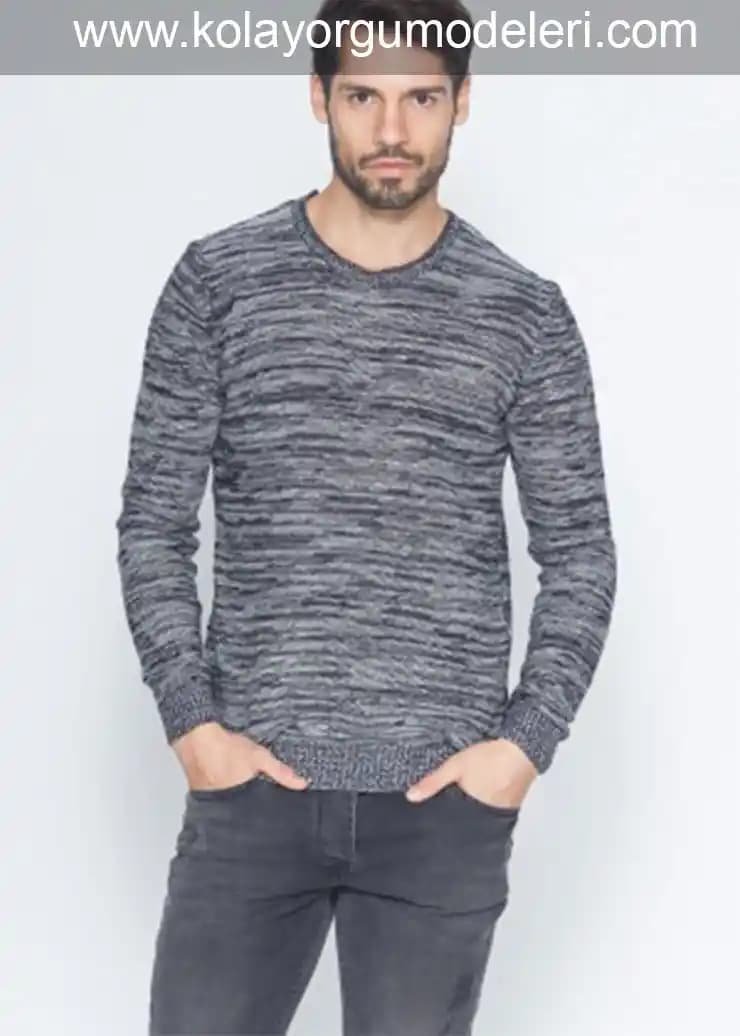Düz Örgü Erkek Kazak Modelleri: Zamansız Şıklık ve Güncel Trendler