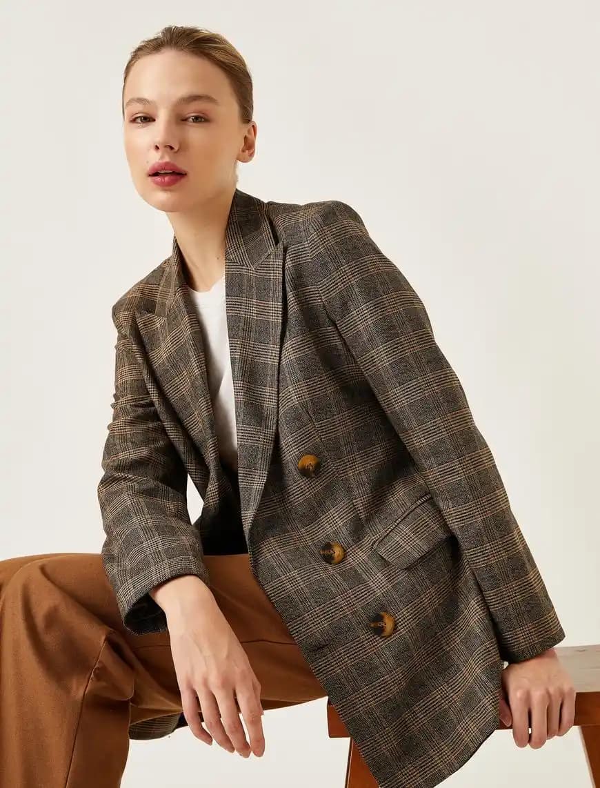 Ekose Blazer Ceketler: Zamansız Şıklık ve Moda Trendleri Analizi