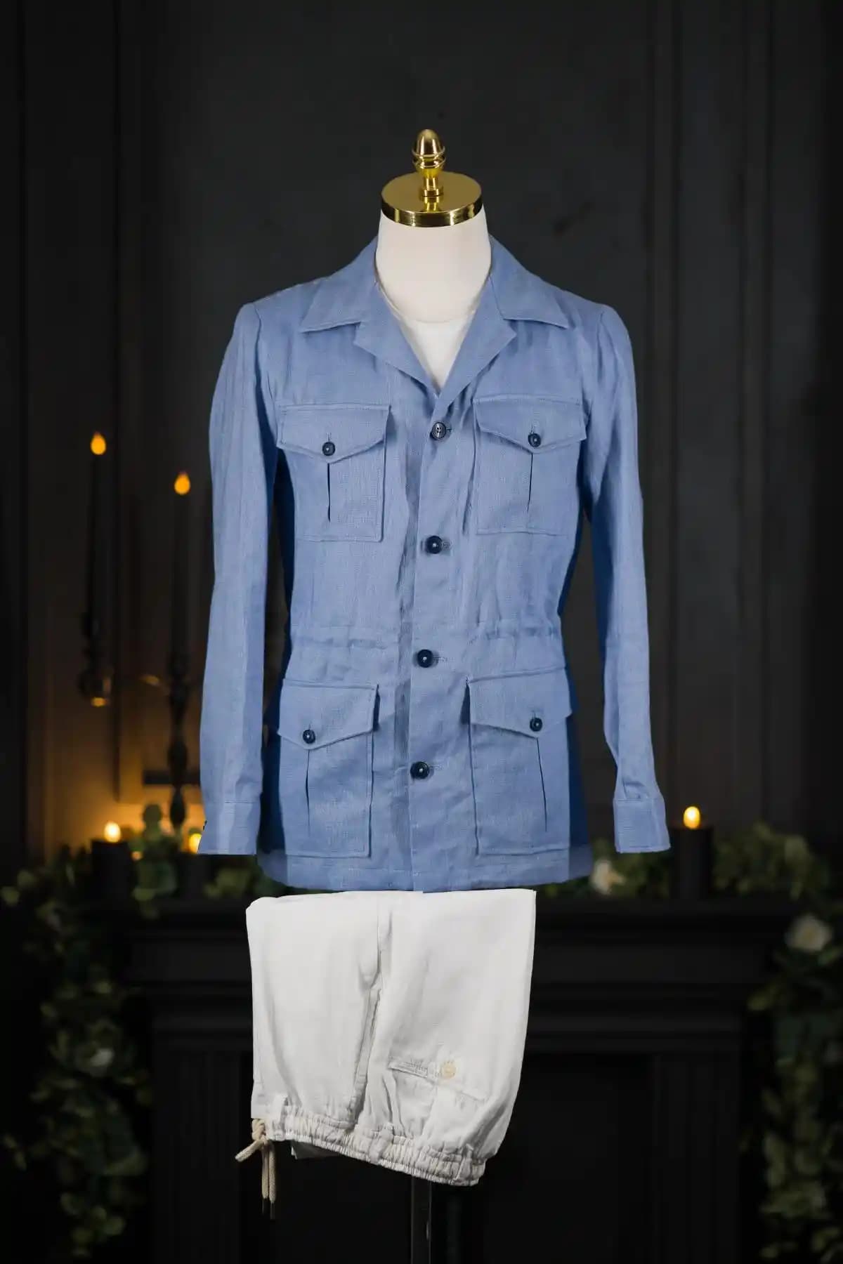 Erkek Modasında Ham Keten Ceketler: Şıklık ve Konforun Doğal Buluşması