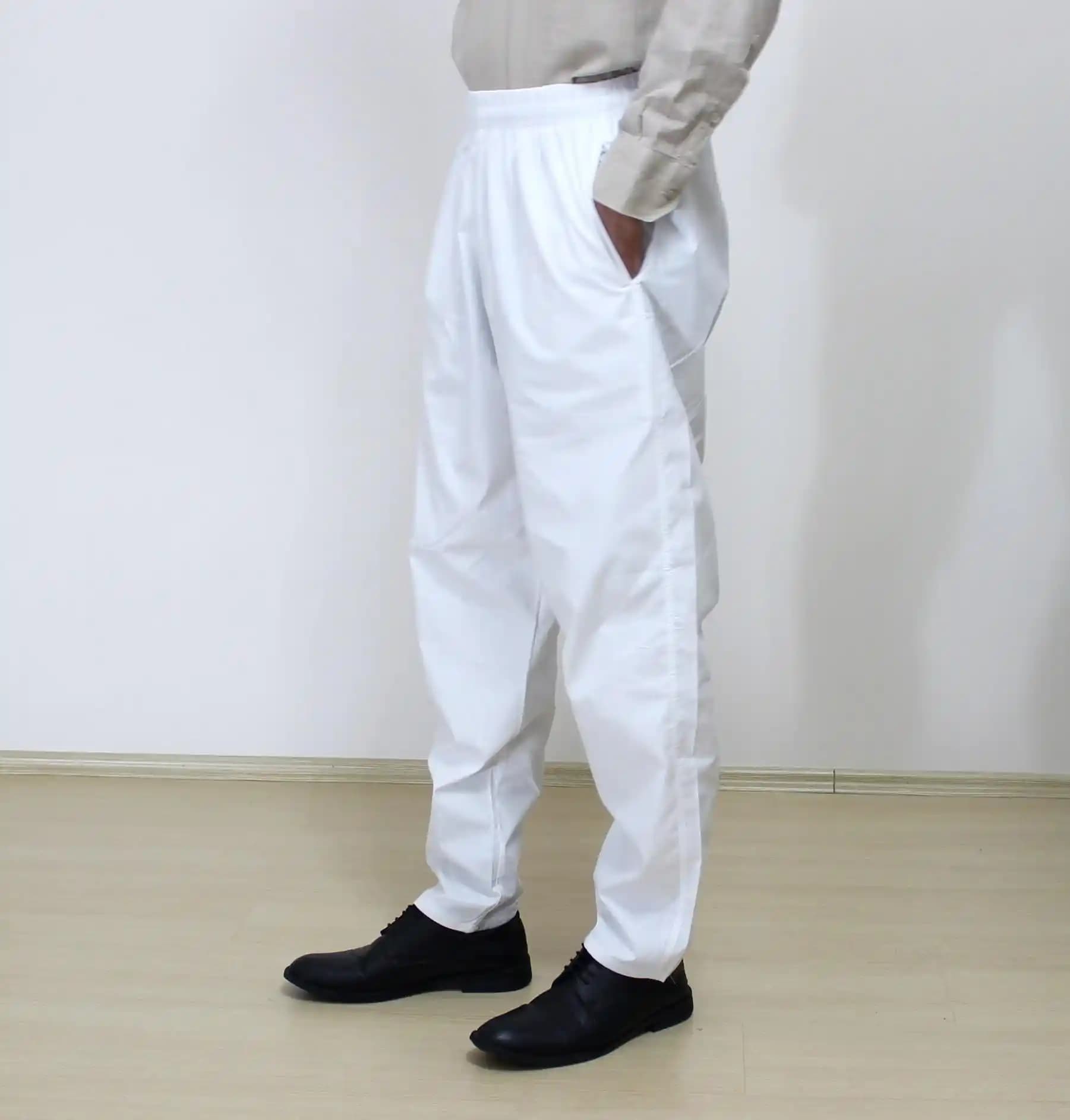 Erkekler İçin Beyaz Şalvar Modası ve Stil Önerileri Güncel Trendlerle