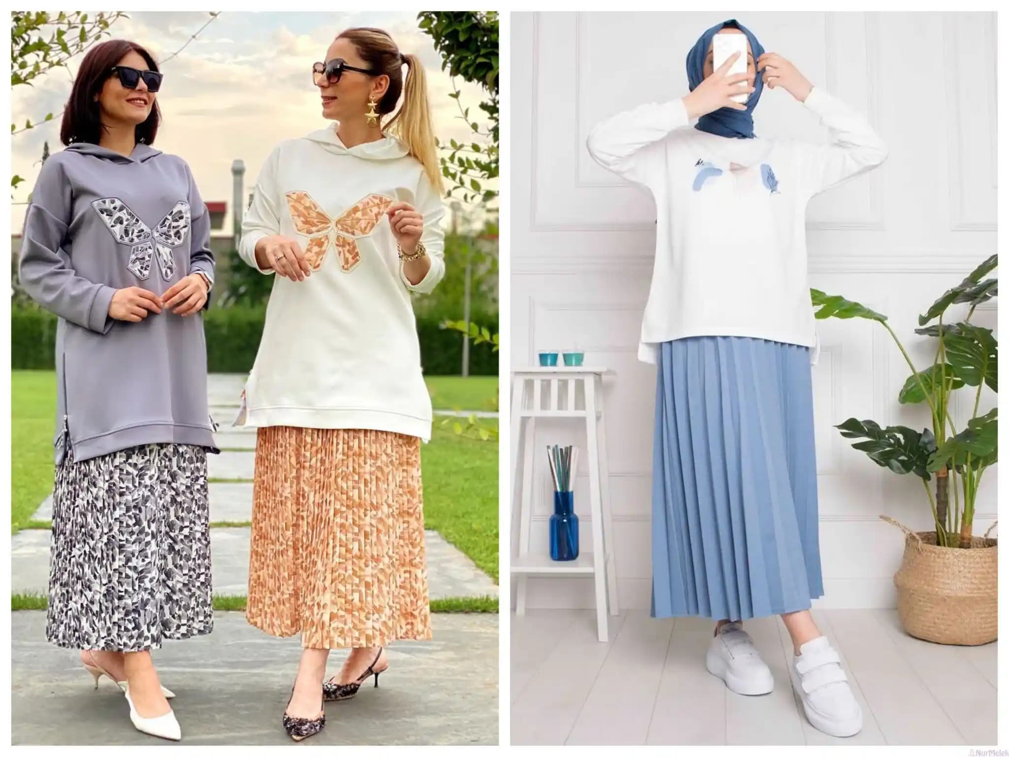 Etek ve Sweat Kombinasyonu: Moda ve Konforun Mükemmel Uyumu ve Stil İpuçları