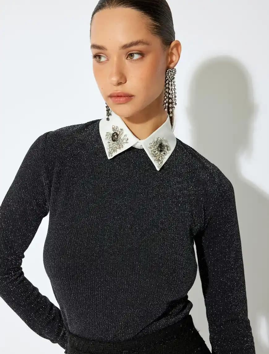 Gömlek Yakalı Kazaklar Moda Dünyasında Çok Yönlü ve Şık Bir Seçenek