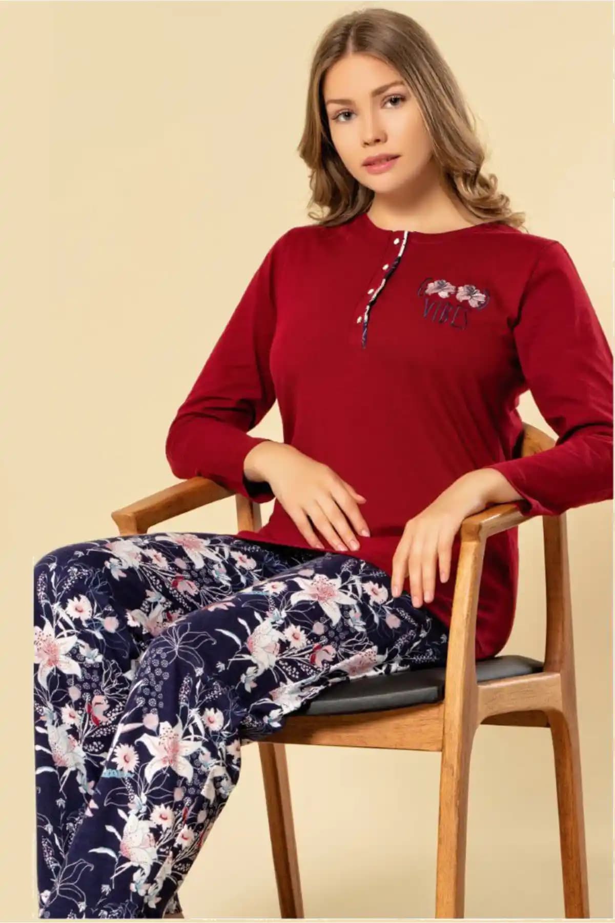 Kadın Kışlık Pijama Modasında Şıklık ve Konforun Buluşması