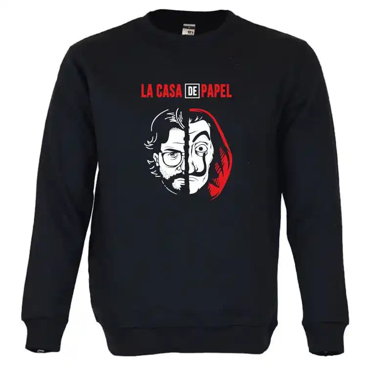 La Casa De Papel Temalı Sweatshirtler Moda Dünyasında Öne Çıkan Trendler ve Kombinasyon İpuçları