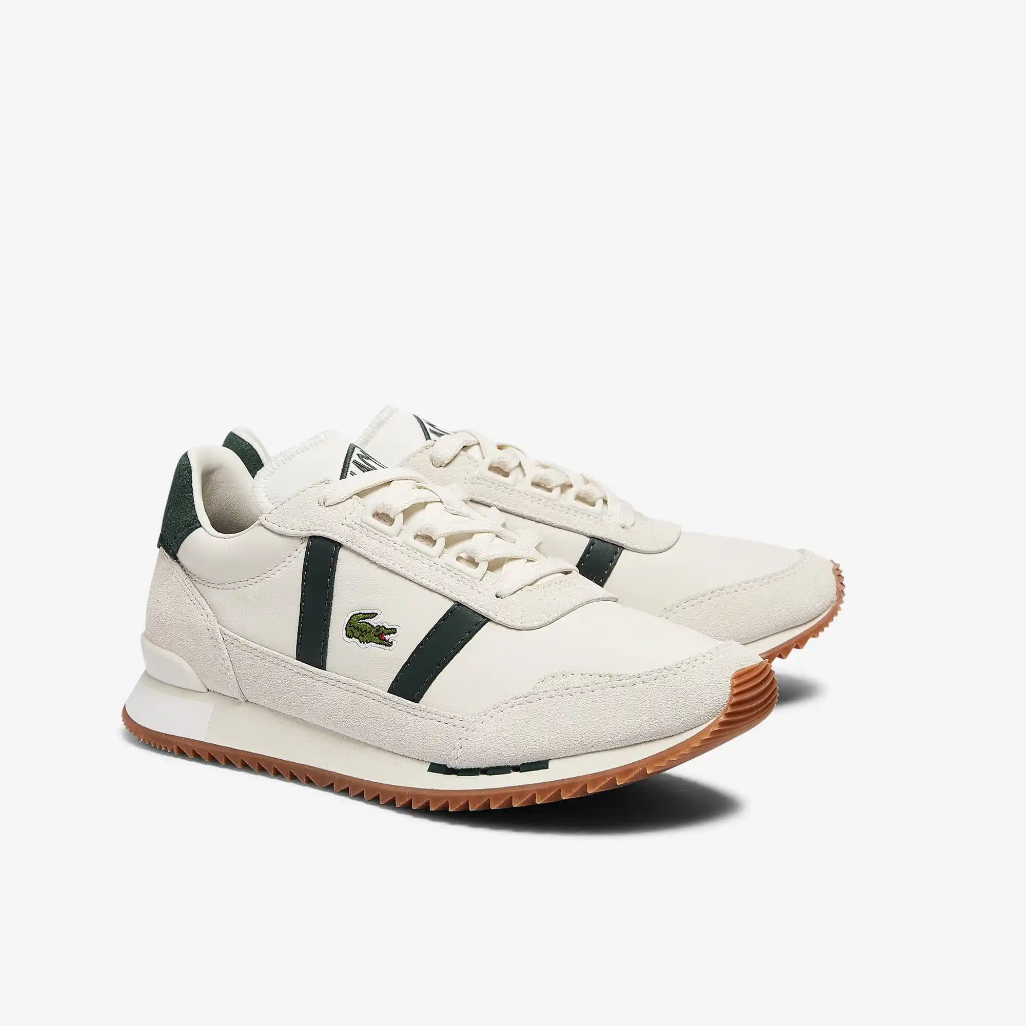 Lacoste Partner Retro Kadın Bej Sneaker: Şıklık ve Konforu Bir Arada Sunan Moda Parçası