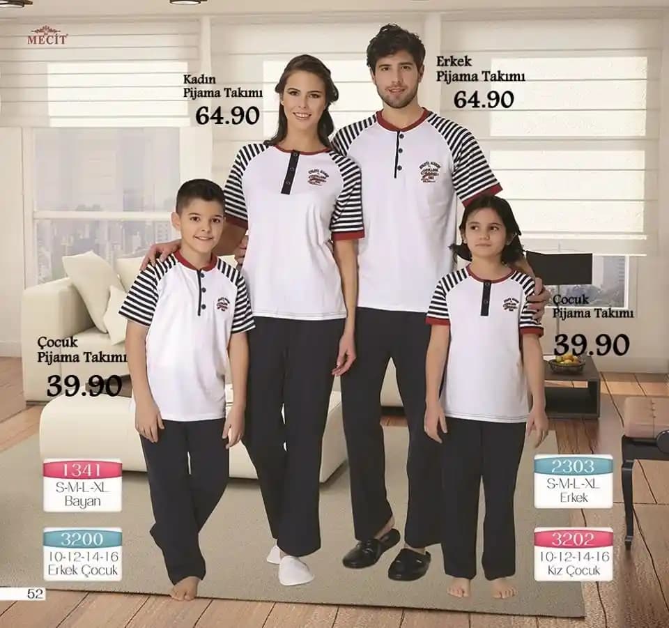 Aile Gecelik Takımları ile Evde Konfor ve Şıklığı Bir Arada Yaşayın