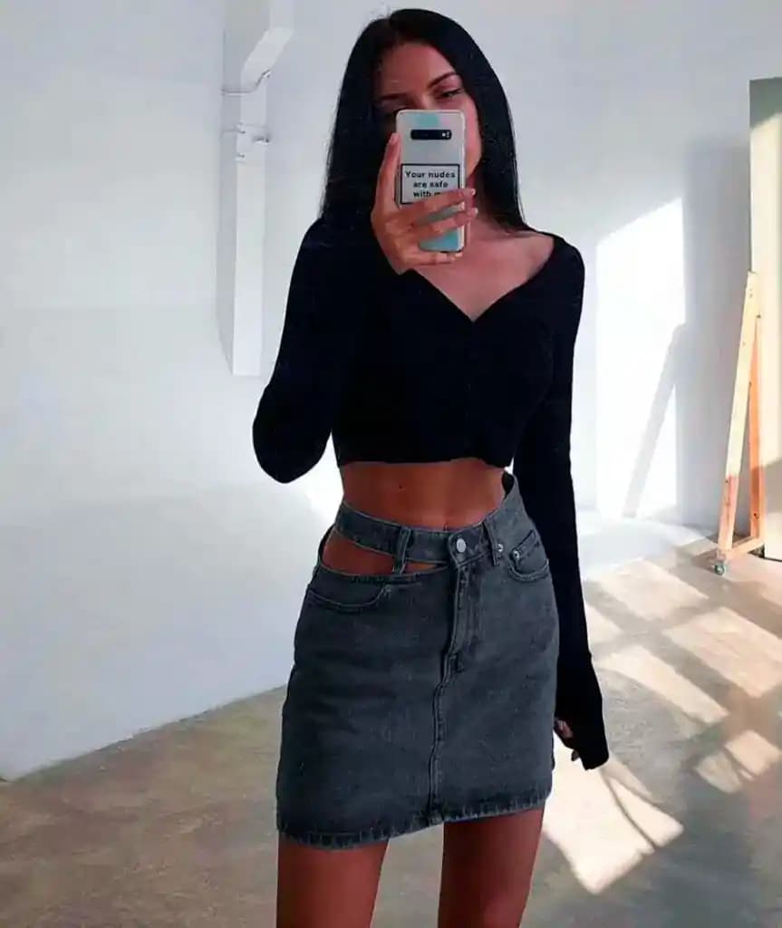 Siyah Kot Etek Kombinleri: Dayanıklı ve Rahat Moda Seçenekleri