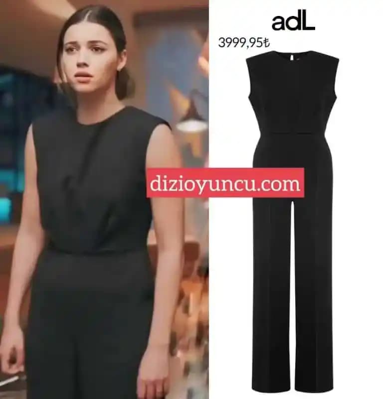 Yalı Çapkını Seyran Siyah Elbise: Modern Kesim ve Cut-Out Detaylarıyla Dizi Modası