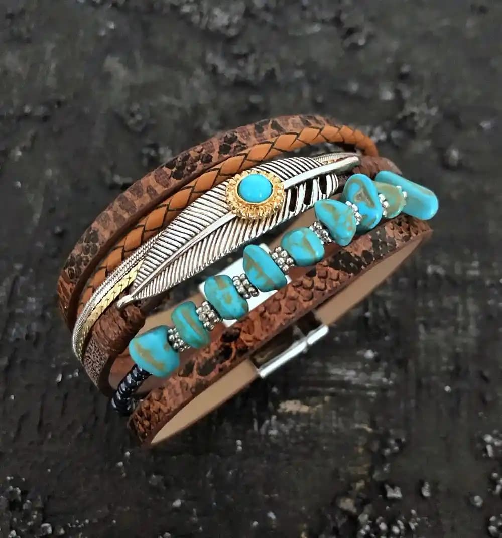 Erkek Modasında Turkuaz Bilekliklerin Yeri ve Önemi Kapsamlı Rehber