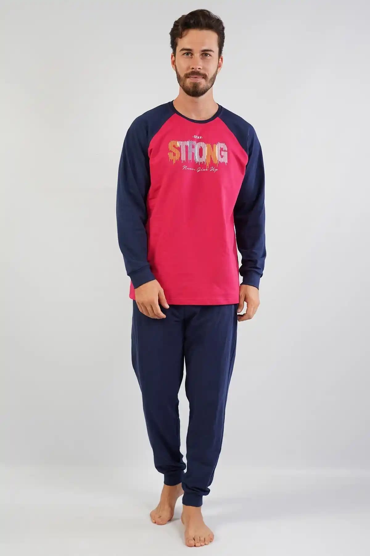 Erkekler İçin Uzun Kollu Pijama Takımlarında Moda ve Konforun Güncel Trendleri