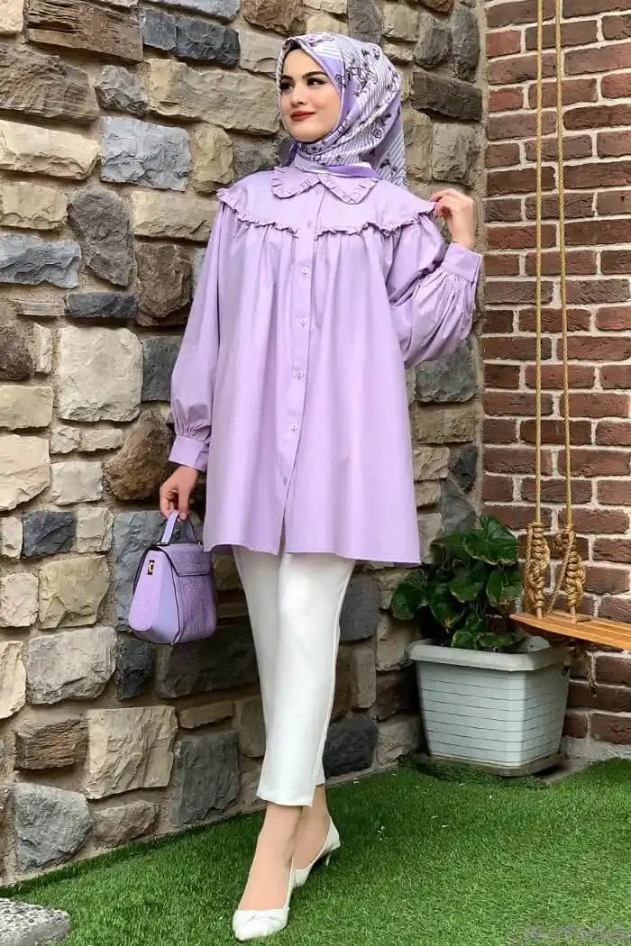 Lila Renk ve Kombinasyonları: Moda Dünyasında Zarafetin Simgesi ve Trendler