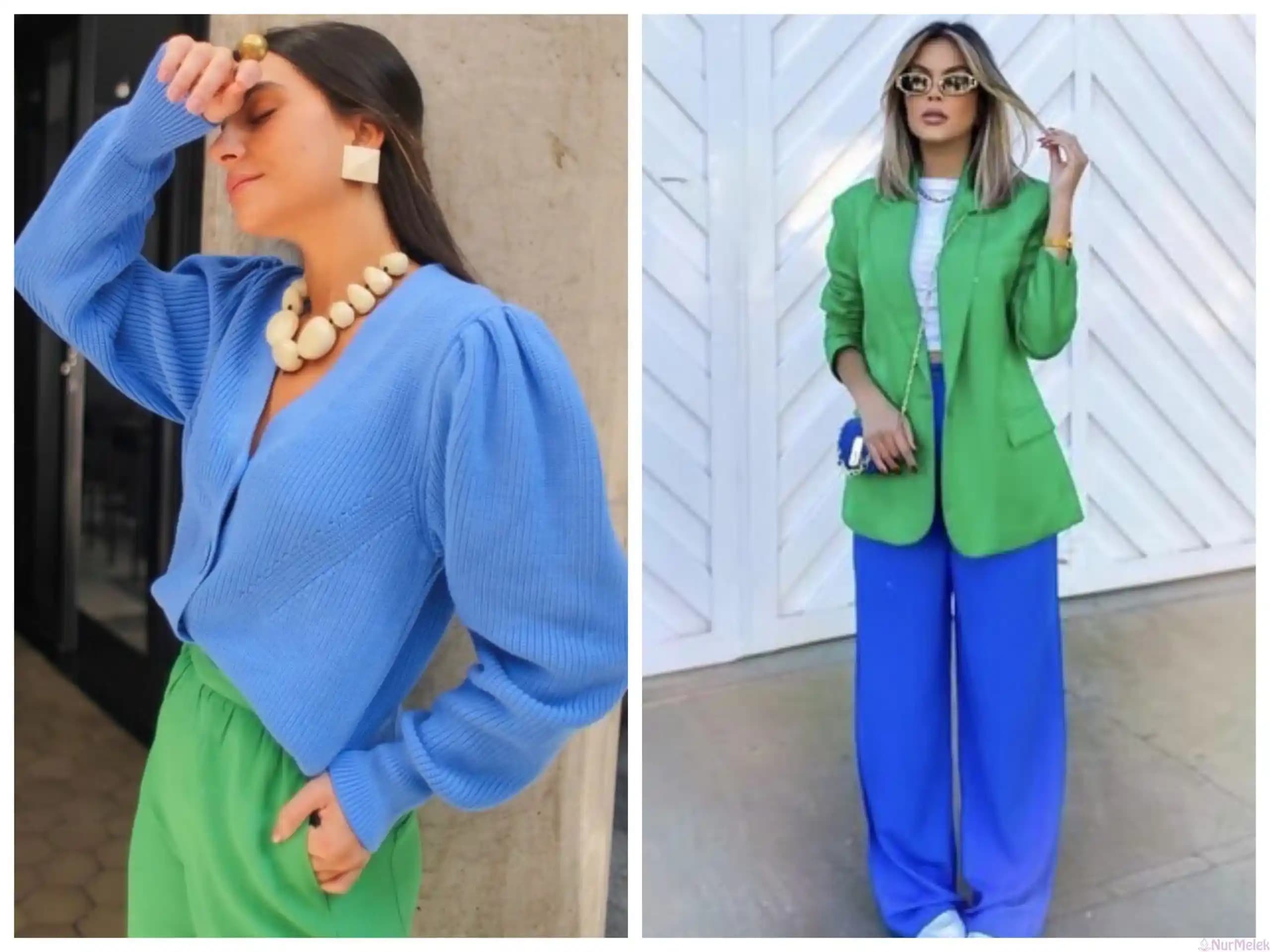 Mavi ve Yeşil Renklerin Moda Dünyasındaki Uyumu ve Kombinasyon İpuçları