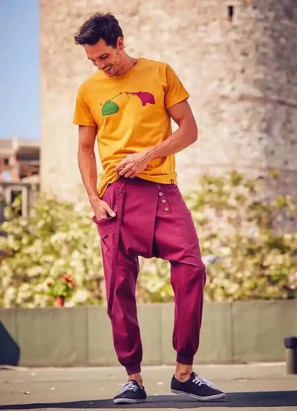 Modern Erkek Şalvarı: Geleneksel Motiflerle Modern Tasarımların Buluşması