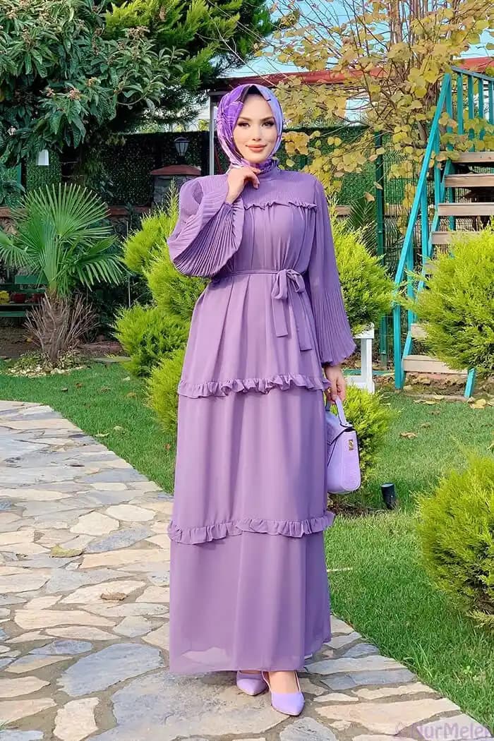 Mor Renk ve Tesettür Modasında Uyumlu Renkler: Stil ve Kombinasyon Önerileri