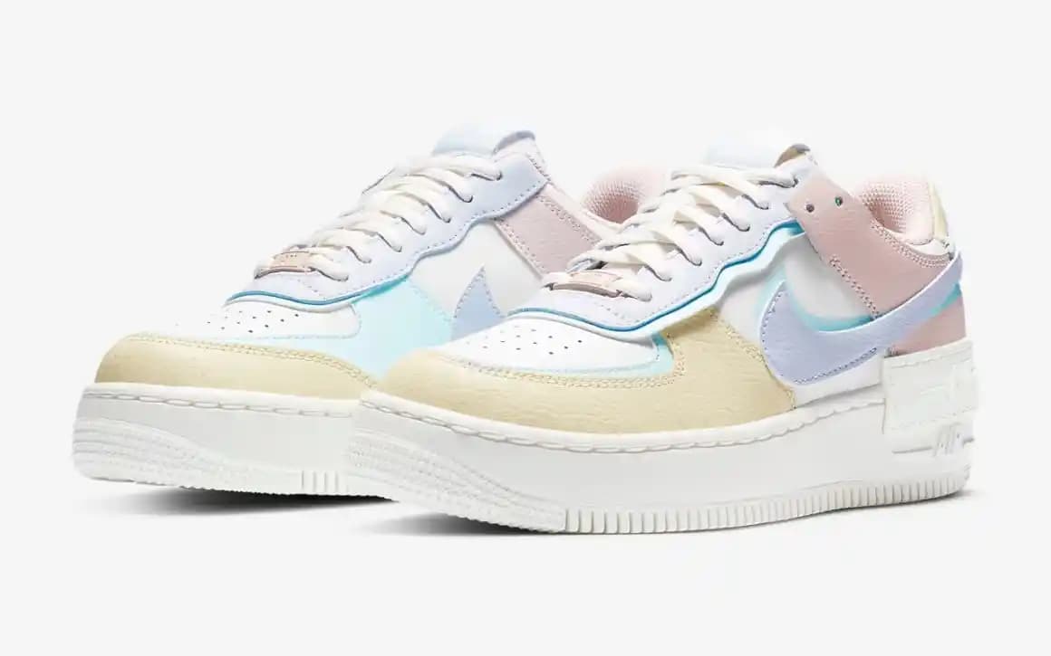 Nike Air Force 1 Shadow Pastel Ayakkabı Modada Renkli ve Modern Bir İfade Sunar