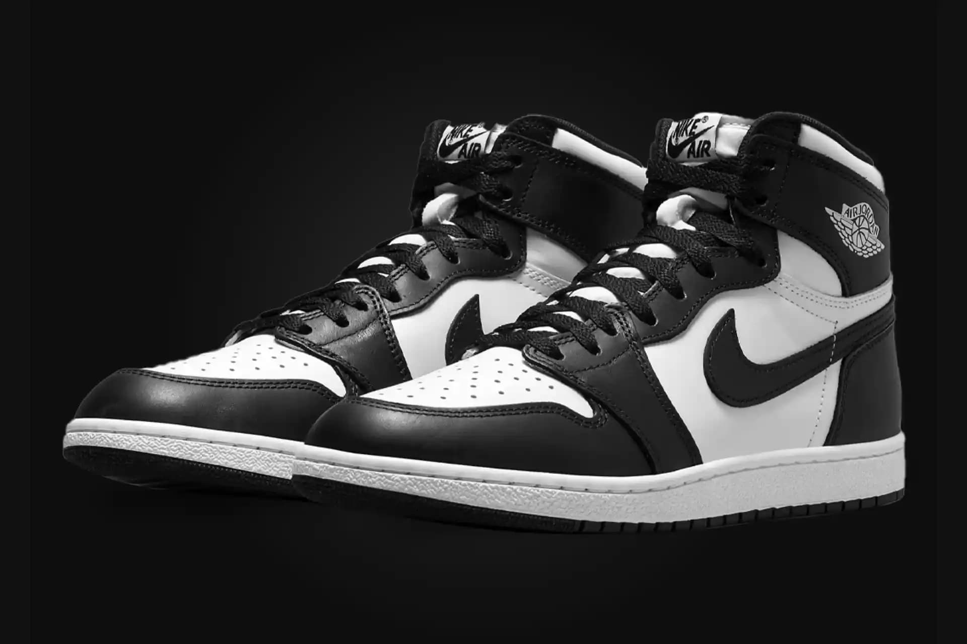 Nike Air Jordan Siyah Beyaz Modanın İkonik ve Zamansız Tasarımı