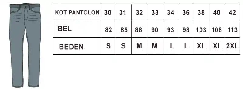 Pantolon Bedenleri Tablosu: Doğru Beden Seçimi İçin Kapsamlı Rehber