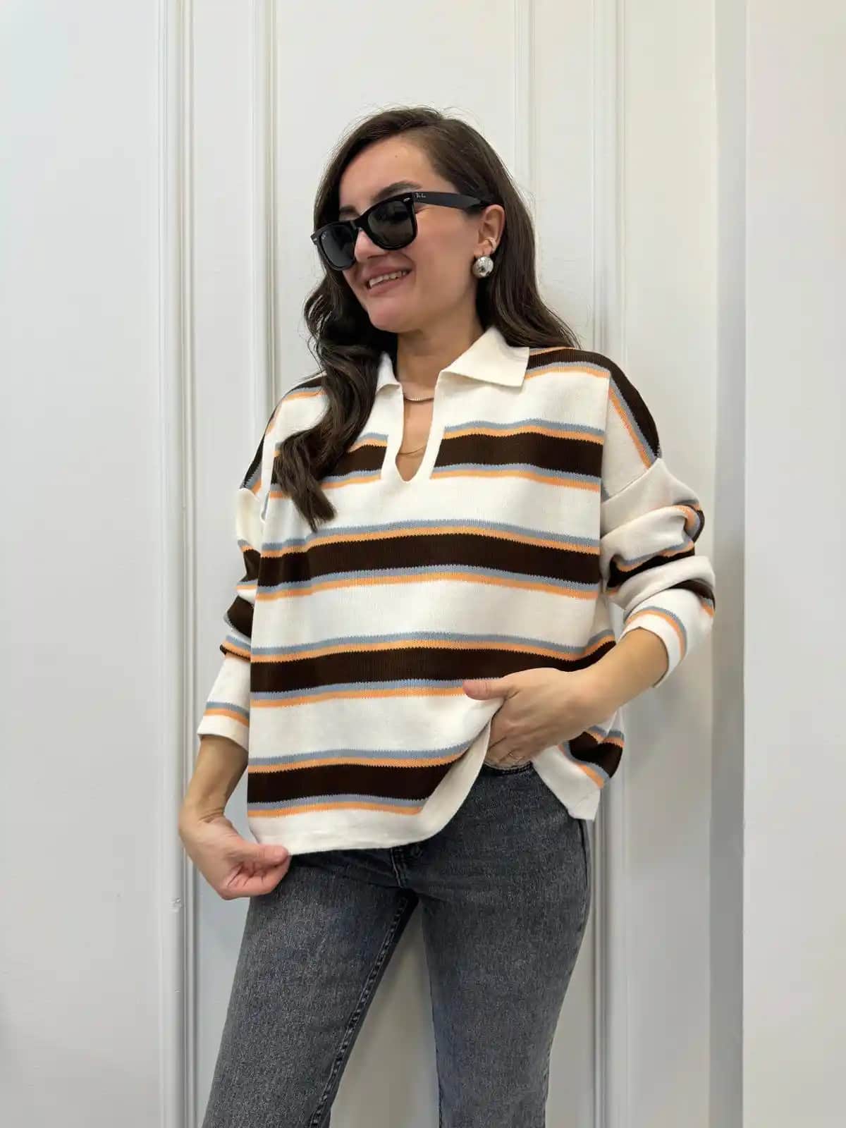 Polo Yaka Çizgili Kazaklar: Moda Trendleri ve Stil İpuçları 2023