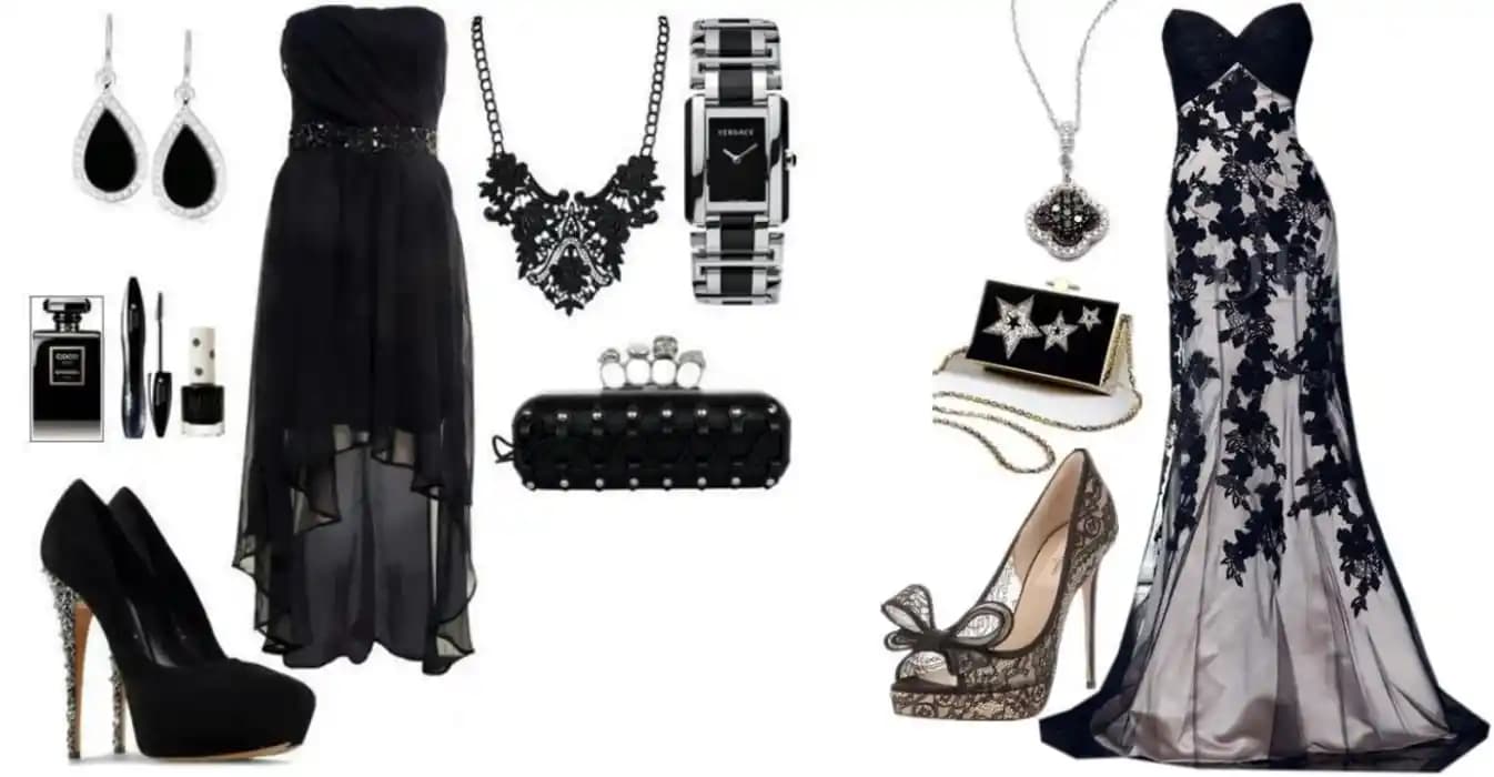 Siyah Beyaz Abiyelerde Takı Seçimi ve Kombinasyon İpuçları