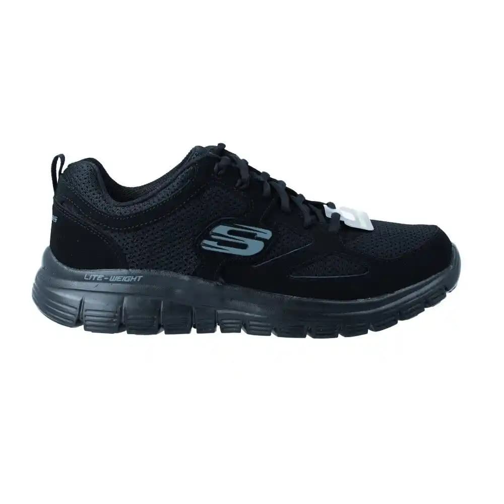 Skechers Lite Weight Erkek Siyah Ayakkabıları Modern Erkekler İçin Konfor ve Şıklığın Buluşması
