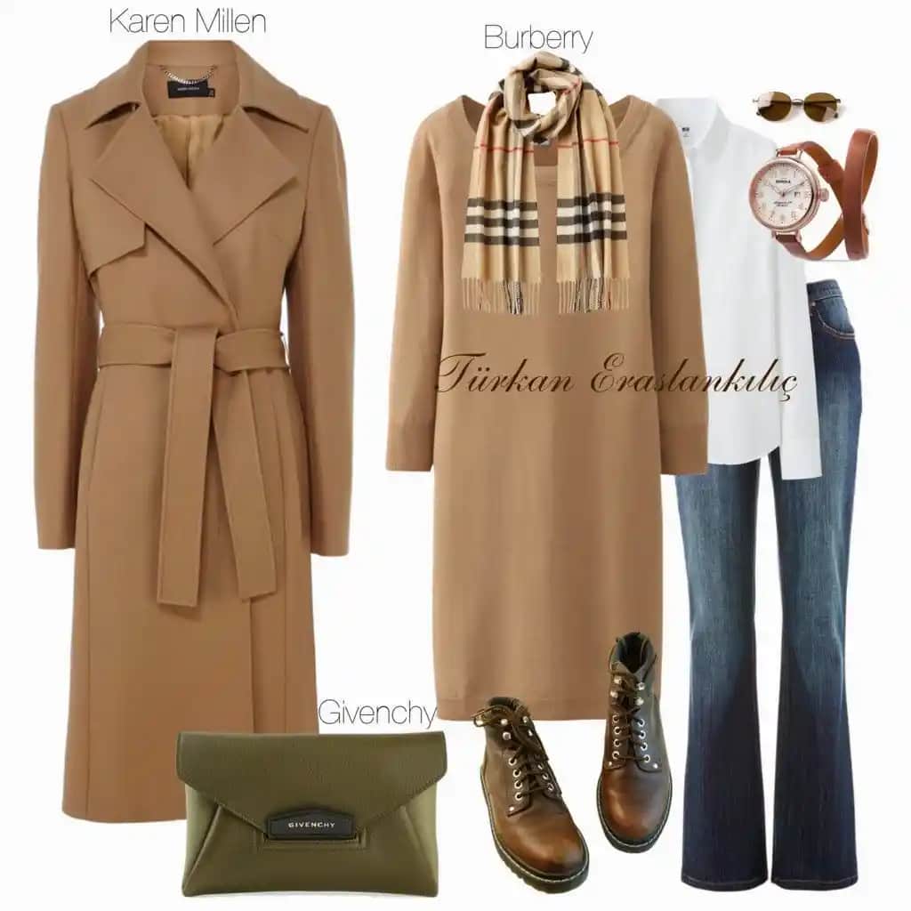 Sütlü Kahve Rengiyle Uyumlu Renkler ve Şık Giyim Kombinasyonları