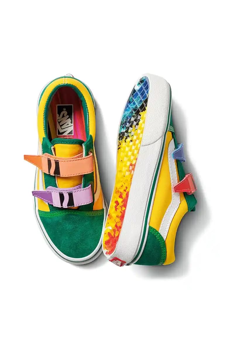 Vans ve Crayola İş Birliğiyle Renklerin ve Tasarımların Moda Dünyasındaki Etkisi