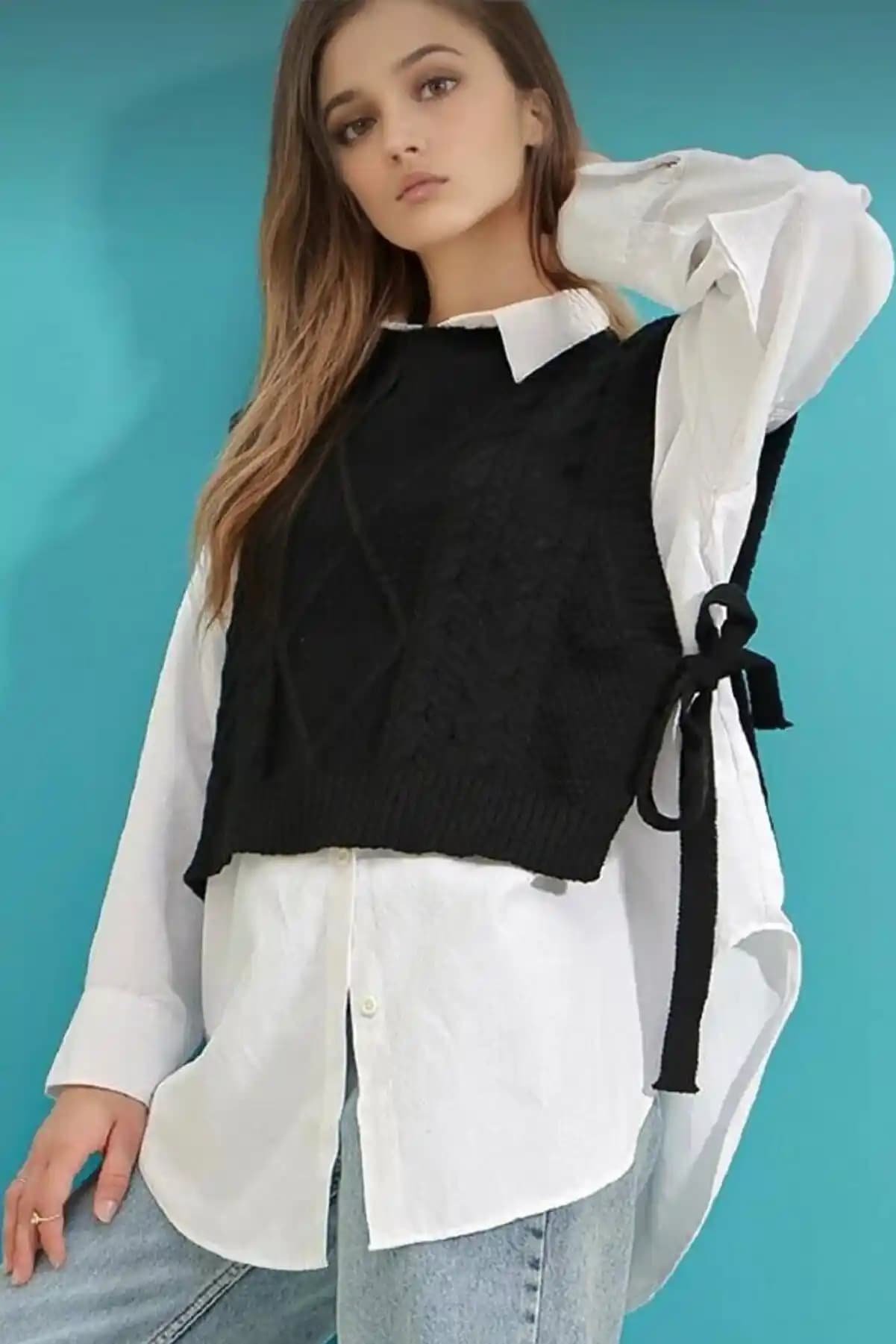 Yandan Bağcıklı Süveter Modelleri ve Moda Trendleri 2024