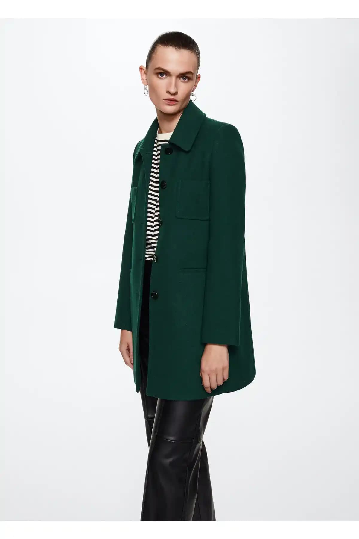 Yeşil Palto Modada Doğanın Renk Paletinde Öne Çıkan Bir Trend